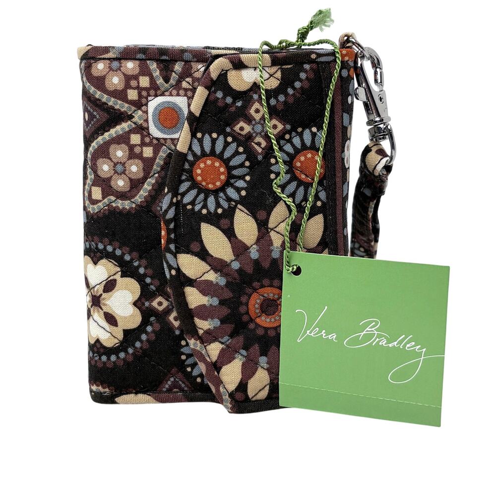 Vera Bradley Wristlet Wallet 4.75x3.5 Inches New With Tags Canyon Retails $38